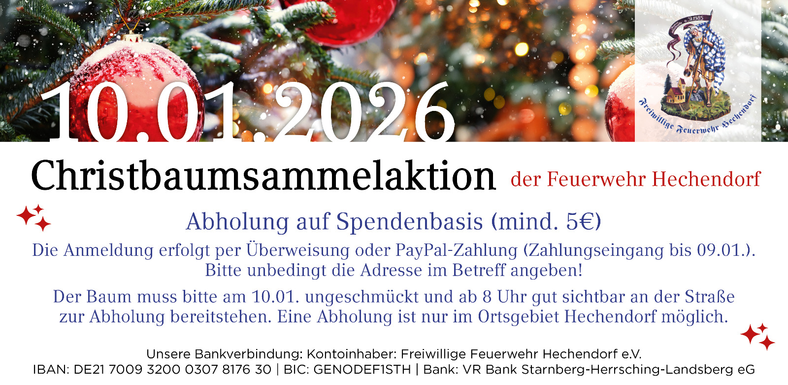 CHRISTBAUM SAMMELAKTION