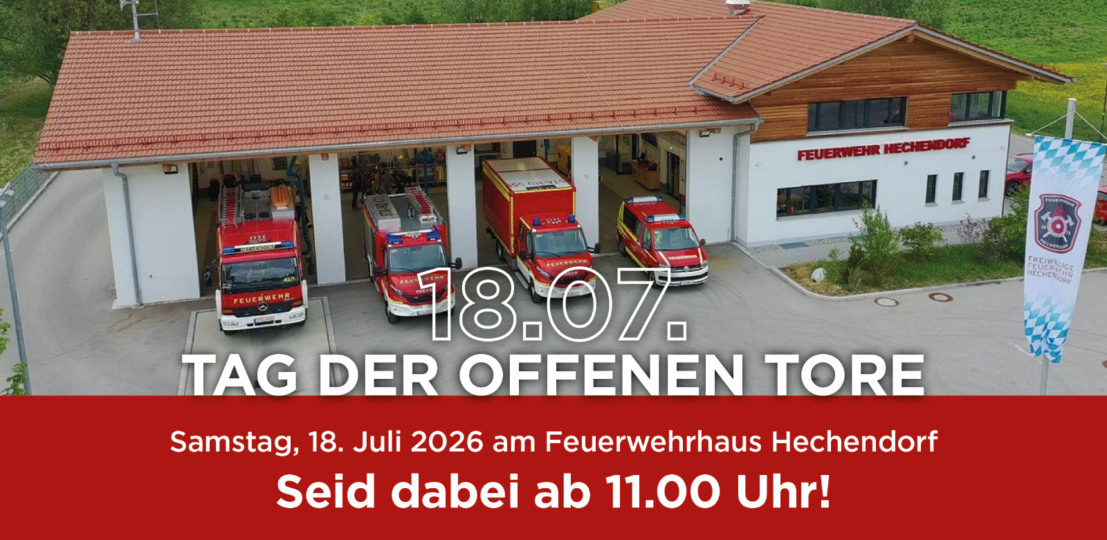 TAG DER OFFENEN TORE MIT FAHRZEUGSEGNUNG 2026
